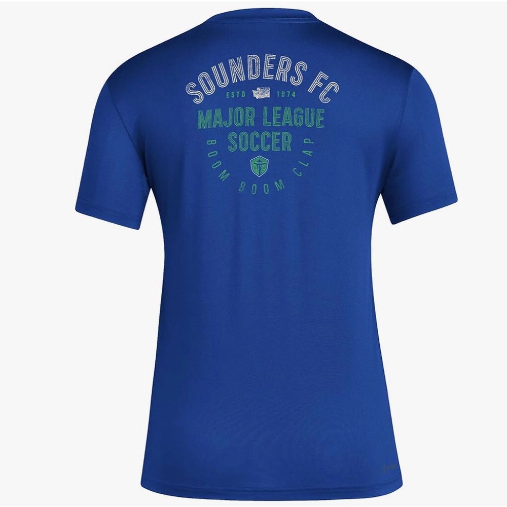 Adidas Seattle Sounders MLS Short Sleeve T-Shirt - Picture 4 of 10